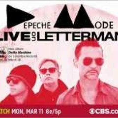 Depeche Mode live by Letterman 20130311