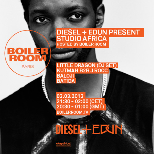 Baloji LIVE in the Boiler Room Paris x Diesel + Edun