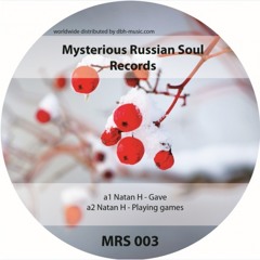 Playing Games (cut) - out now MRS003