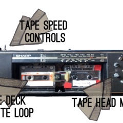 Circuit Bent Cassette Tape Player