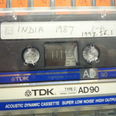 Indian field recording (percussion and wind instruments, 1987) [1993 56 1 1]