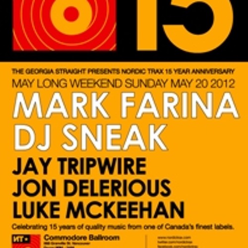 Nordic Trax Radio - NT X 15 - Part 1: Luke McKeehan, Jay Tripwire & Jon Delerious - May 20, 2012