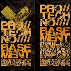 Rene Reiter - Pro Techno Basement 2 - 08.03.2013 @ Stairway to heaven (Utrecht NL)