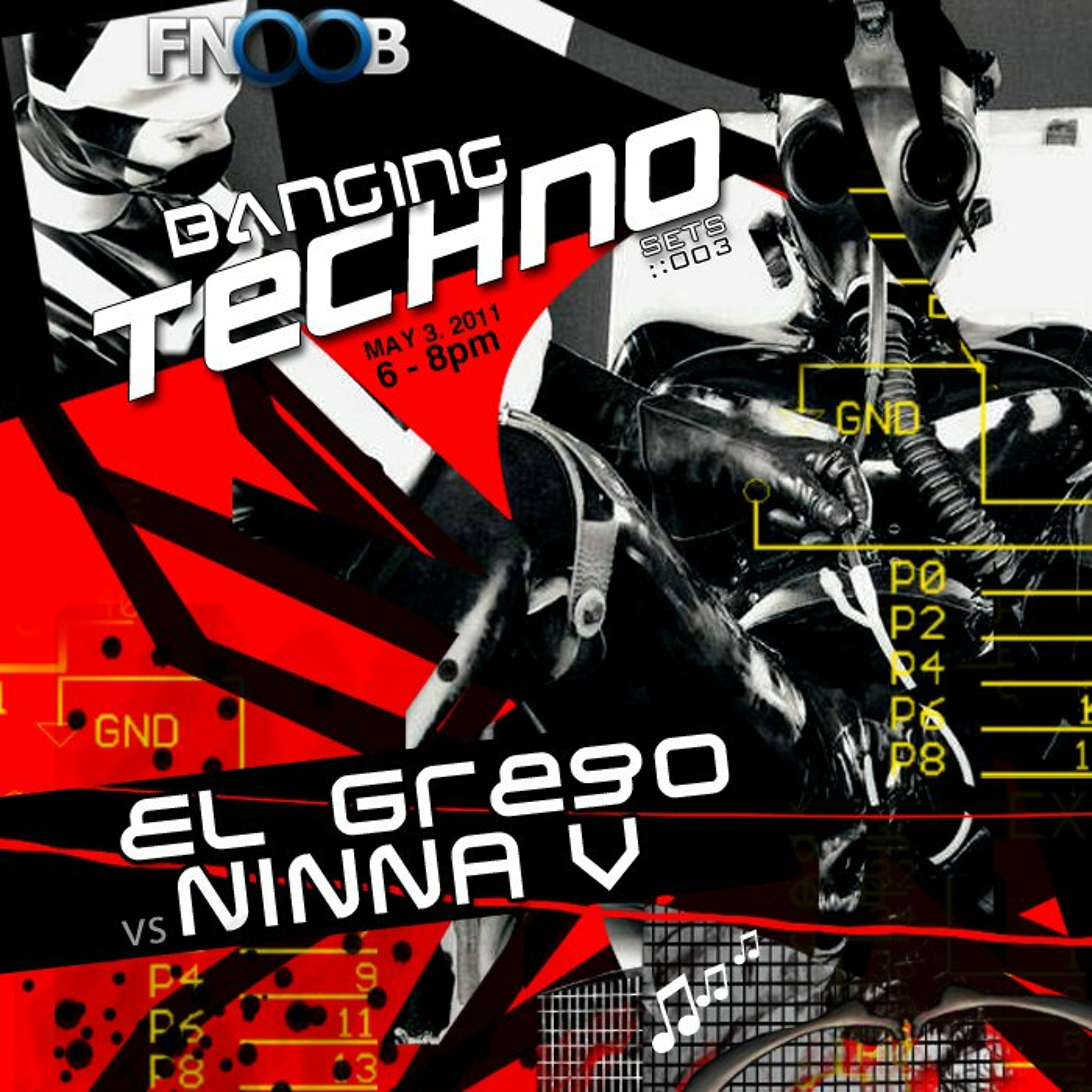 Banging Techno sets 003 >> El Grego vs Ninna V episode artwork