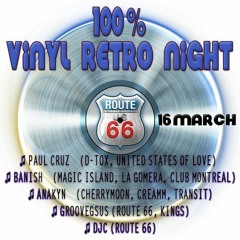 GROOVEGSUS @ ROUTE 66 RETRO VINYL NIGHT 16.03.13 (1)
