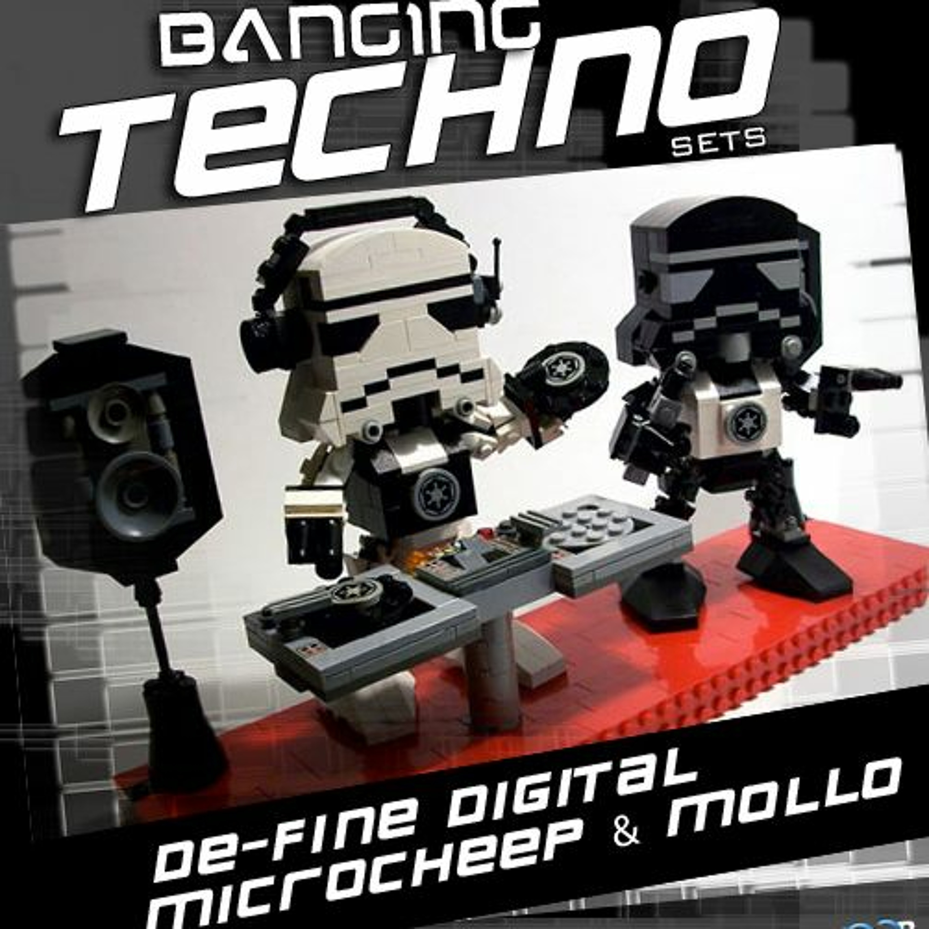 Banging Techno sets 004 >> De-Fine Digital // Microcheep & Mollo episode artwork