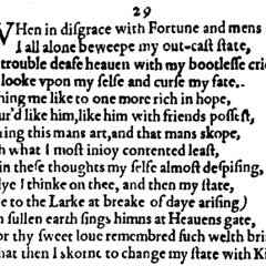 "Sweet Love Remembered", for baritone & string quartet (2005)