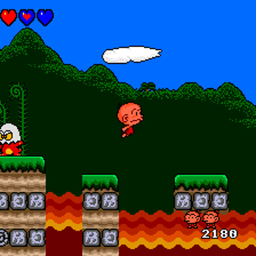 Stream Bonk s Adventure Round 1 Turbografx 16 by