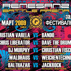 Dave The Drummer vs. Chris Liberator @ RENESANZ Battle Arena II Festivalna hall, Sofia (07.03.2009)