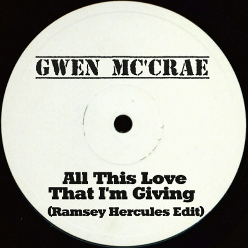 Download Gwen McCrae - All This Love I'm Giving ( Ramsey Hercules Edit )