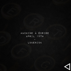***LUKENIUK - Machine à écrire (FUSOM RECORDS) (TEASER) OUT APRIL 15TH***