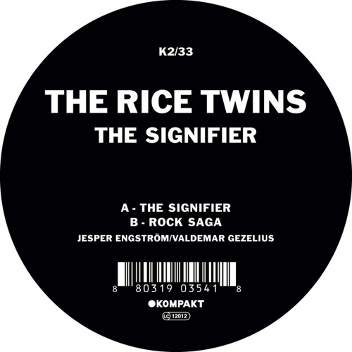 The Rice Twins - The Signifier