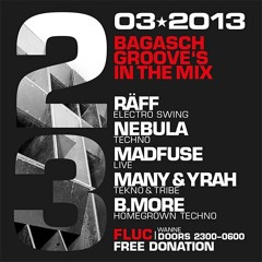 Many23 + Yrah @ Bagasch Grooves In Da Fluc [23.03.2013]