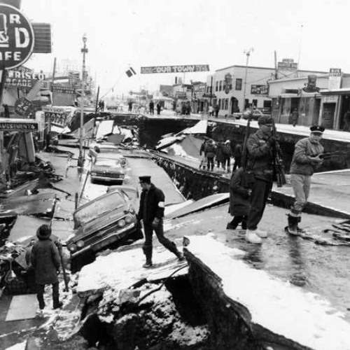 1964 alaska earthquake and tsunami video