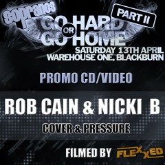 SOPRANOS Go HARD ''or'' Go HOME Part 2 Promo CD / DJ Rob Cain & Nicki B - MC Cover & Pressure