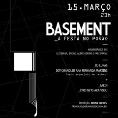 Lukas Techno Set at Basement 15 03 2013 BRA