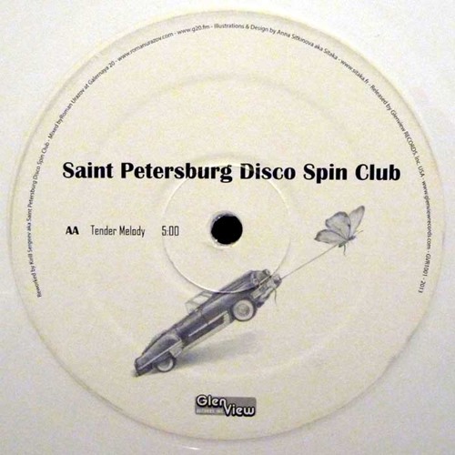 Saint Petersburg Disco Spin Club — AA Tender Melody — GVR1001 10"