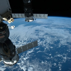 Soyuz Docking with Station