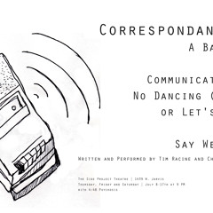 Answering Machine Message from 'Correspondance'