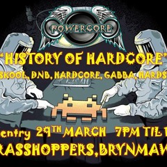 Cruze b2b Miss Special K & MC Messiah Live at Powercore 29.3.2013 (Happy Hardcore Vinyl Set)