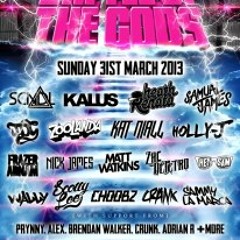 Nick James Vs Choobz - Battle of the Gods - 31/3/13 [live set]