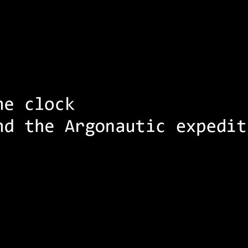 Το ρολόι και η Αργοναυτική εκστρατεία/The clock and the Argonautic expedition