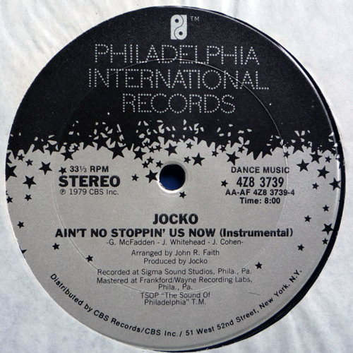 Jocko - Ain't No Stopping Us Now (George Kelly Instrumental)