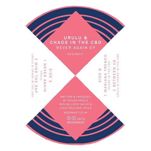 Urulu & Chaos In The CBD - Never Again EP Sampler (Needwant)