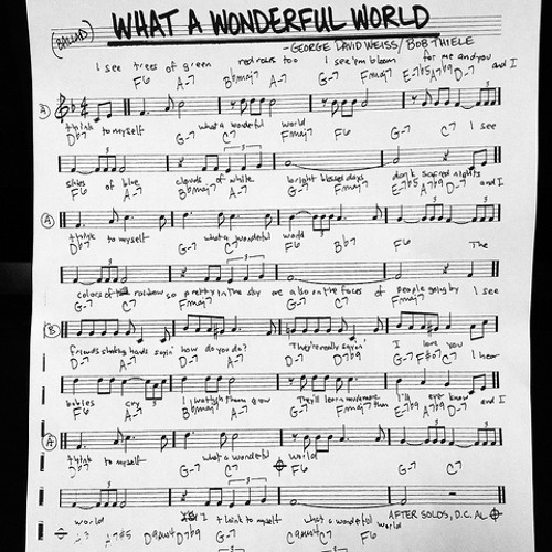 Stream a Wonderful World' Instrumental by | Listen online free on SoundCloud