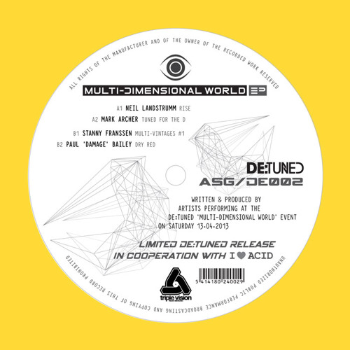 [ASG/DE002] Mark Archer - Tuned For The D