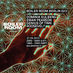 Genius Of Time LIVE in the Boiler Room Berlin