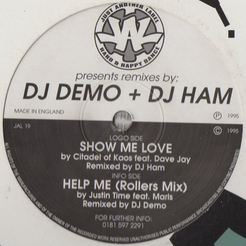 Justin Time - Help Me (Demo Remix) - Just Another Label