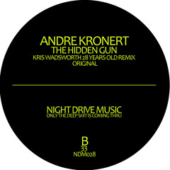 NDM028 - B1 - Andre Kronert - The Hidden Gun (Kris Wadsworth 28 Years Old Remix)