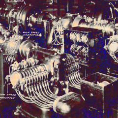 Ringer 45 - British Post Office motor driven telephone ring generators starting up and shutting down