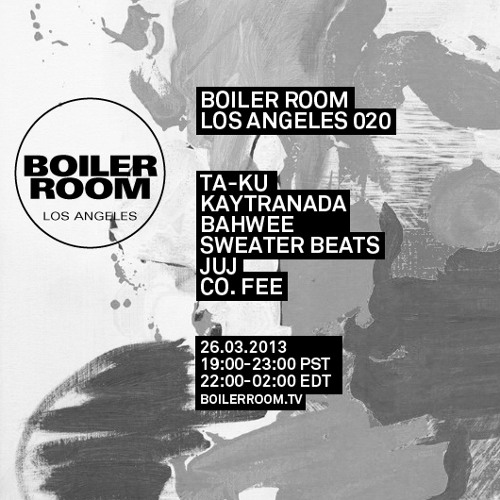 Sweater Beats 30 Minute Mix Boiler Room Los Angeles