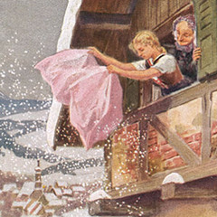 "Frau Holle" ein Märchen der Gebrüder Grimm von 1857