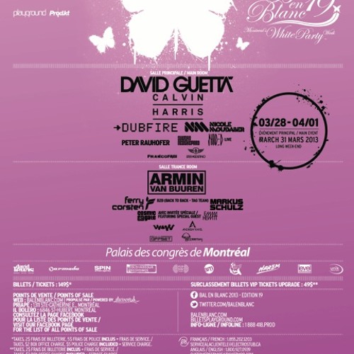 Mike McCarthy recorded Live @ Bal En Blanc 19 in Montreal, Canada