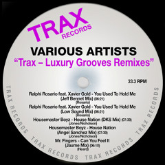 Ralphie Rosario - U Used To Hold Me (Jeff Bennett Remix) - Trax Rec (2003/2005)