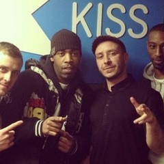 Hatcha B2B Von D ft MC Crazy D on Kiss FM London 03/04/13