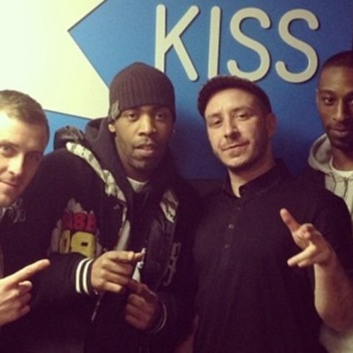 Hatcha B2B Von D ft MC Crazy D on Kiss FM London 03/04/13