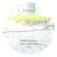Acronym - Dimensional Exploration 002