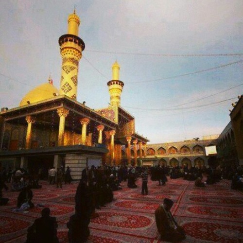 الله وياك ياقمر - الرادود أحمد الباوي