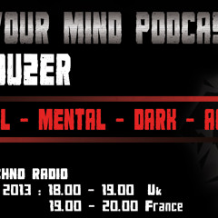 Open your mind podcast 17 @ Fnoob Techno - DARK MENTAL SESSION