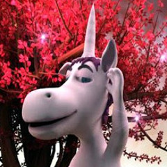 Emily Unicorn sprechen und hören, wie sie wiederholen Sie Ihre Worte zu dir zurück