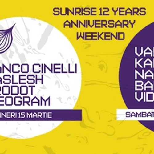 Franco Cinelli @ Kristal Bucharest 15.03.2013 Sunrise 12 Years Anniversary