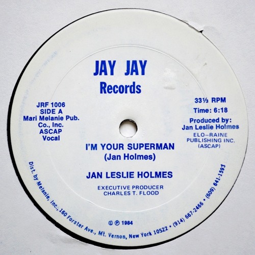 JAN LESLIE HOLMES - I'M YOUR SUPERMAN - 1984