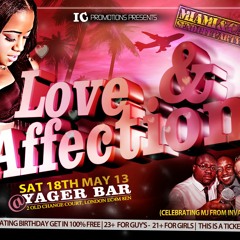 Love And Affection PROMO CD (May 2013)