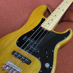 TONY FRANKLIN FRETTED PRECISION BASS demo- Rear PU