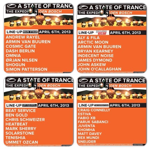 Craig Connelly Live at ASOT600 Den Bosch, 06-04-2013