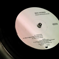 Ben Weber - Kleene Fahrstuhlmelodie (Original Mix) 12" Vinyl [Audio Safari/Embassy One]